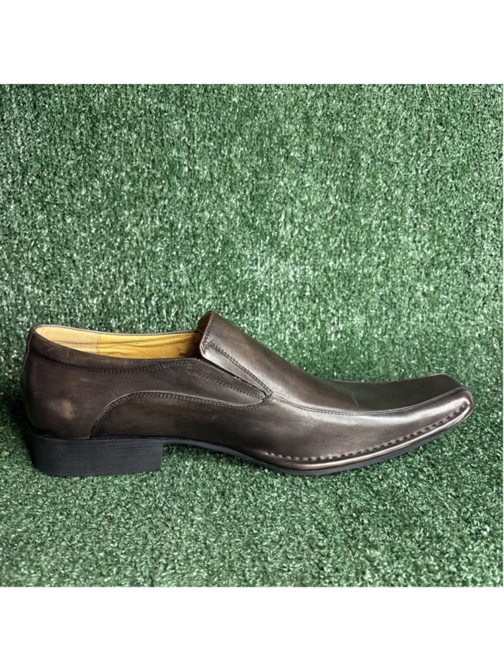 NEW Vintage Steve Madden 'Torell' Western Square Toe Loafer‎ Mens Size 12 Y2K